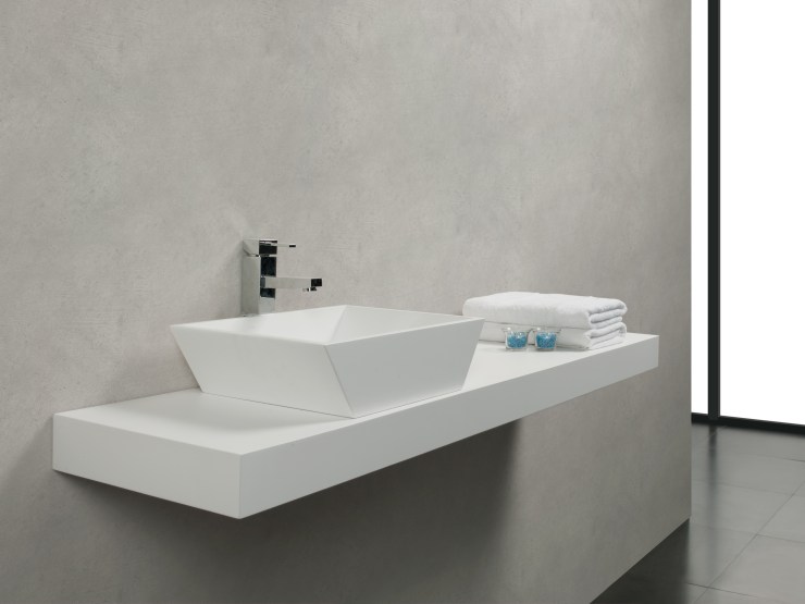 Lavabo BSurface Solid Surface Completo