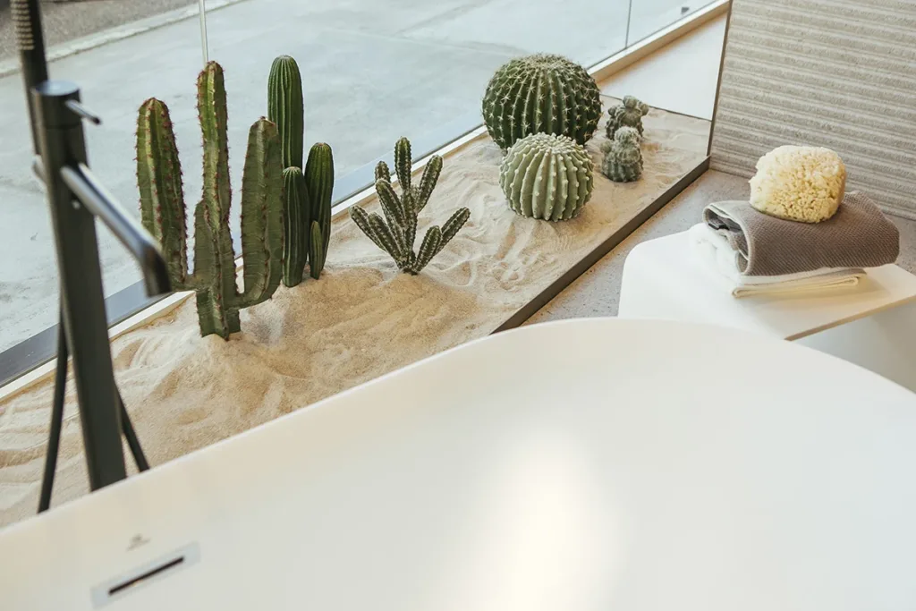 Gretthel – Decoración vegetal artificial tienda Porcelanosa